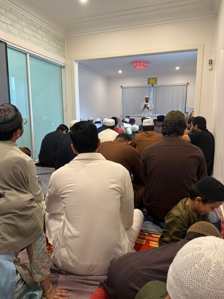 MCSI community gathered for weekly Sunday Ijtema in the Auburn musallah
